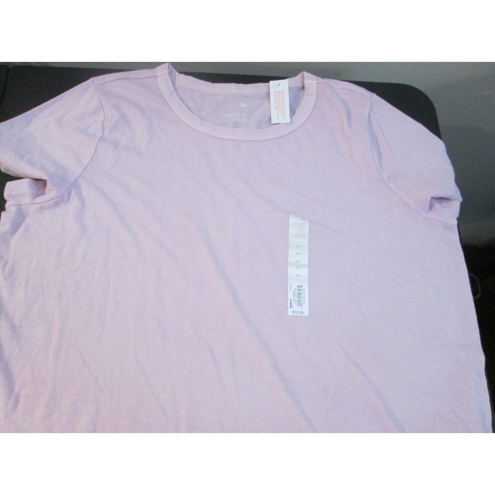NWT Ladies SZ XXL S/S shirt by SO pink in color